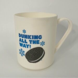 Oreo Coffee Mug 4” Nabisco Dunkin all the at Santa mug